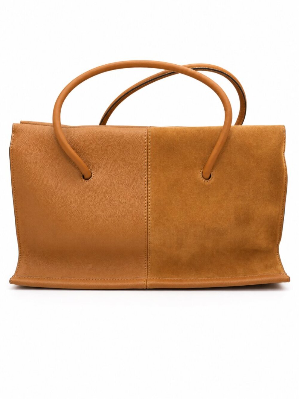 Stuart Weitzman 5050 Suede and Leather Hobo Bag
